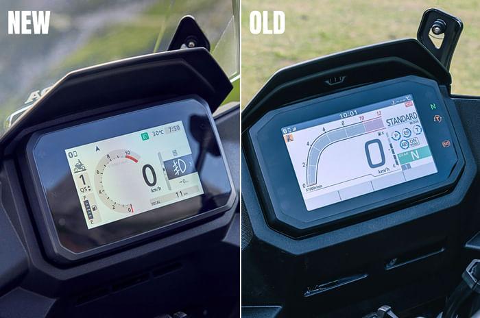 Honda Transalp 750 old vs new: small changes and same price